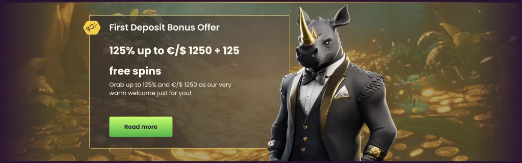 Bonus na prvi polog 100% bonus do 100€